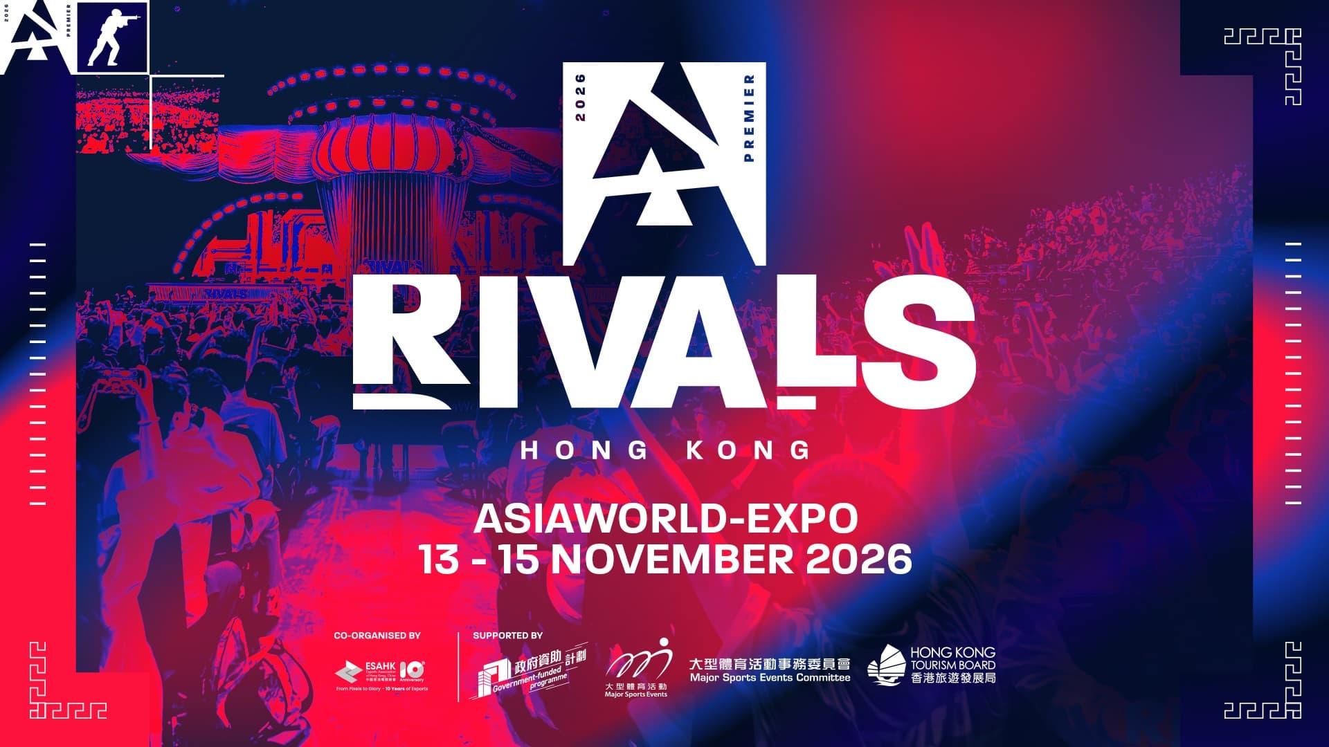 BLAST Rivals 2026.. هونغ كونغ تستضيف مواجهة عالمية بين عمالقة Counter-Strike 2