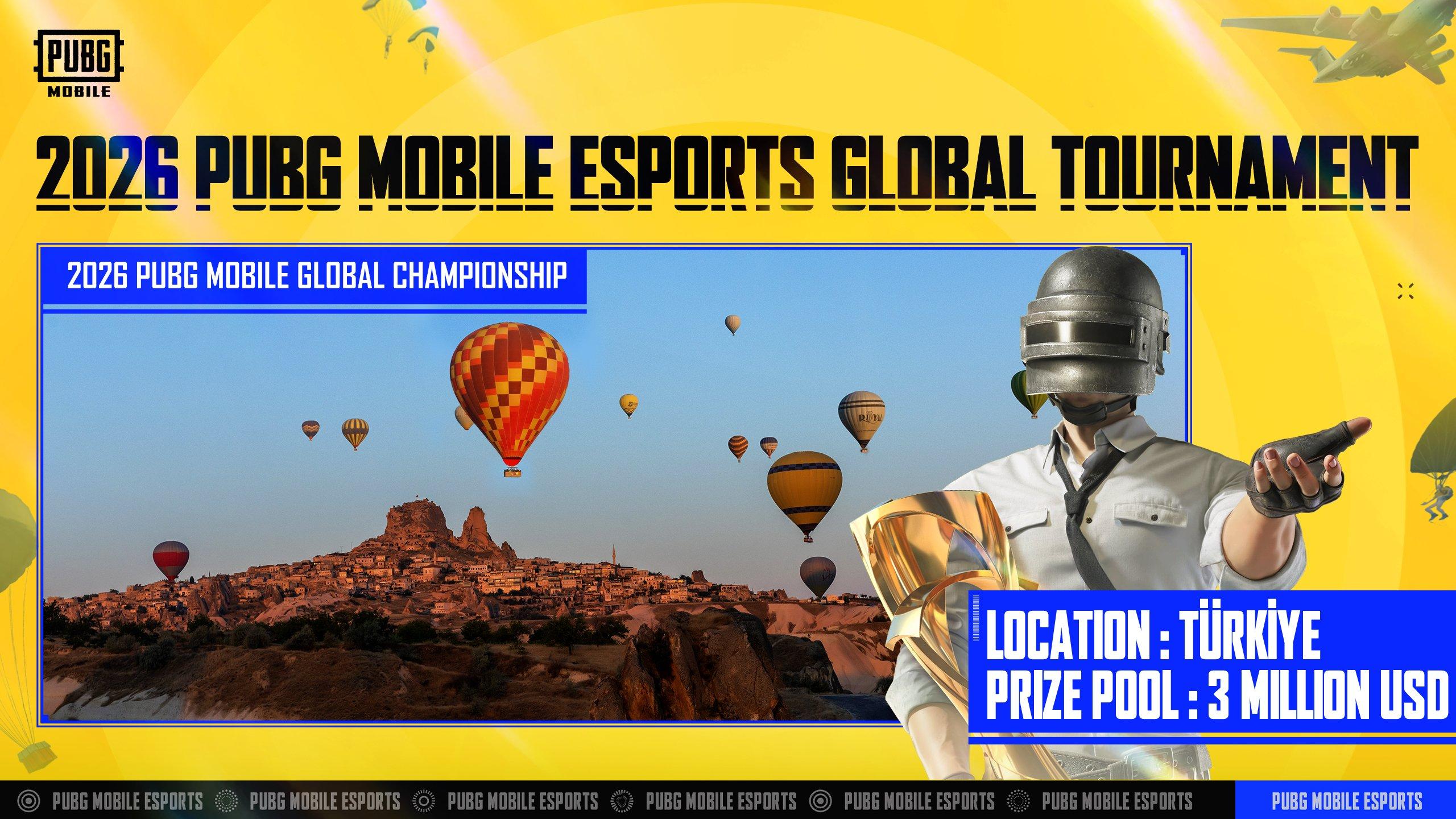 إسطنبول تستعد لاستضافة بطولة PUBG Mobile Global Championship 2026 بجوائز تبلغ 3 ملايين دولار