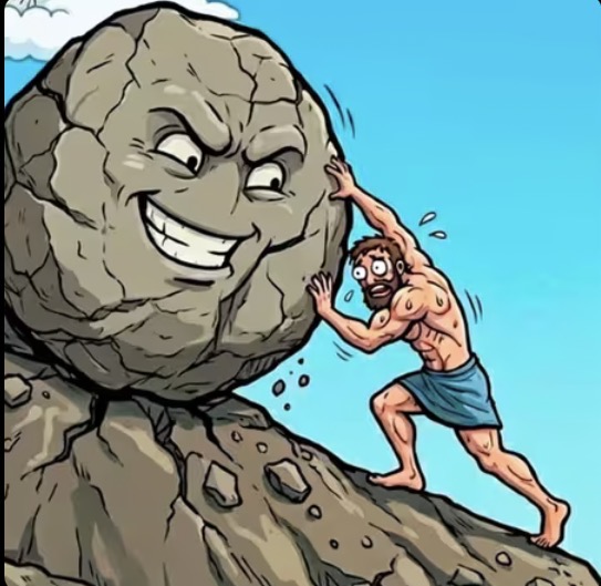 Game of Sisyphus